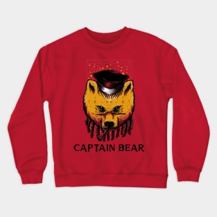 Captain bear Crewneck Sweatshirt